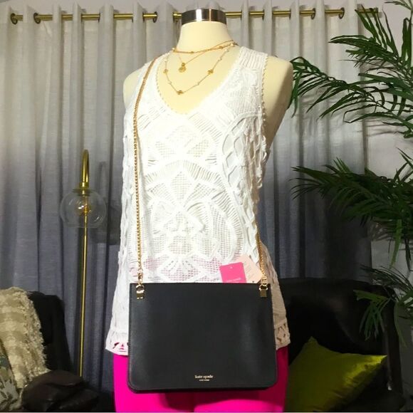 NEW KATE SPADE CROSSBODY WRISTLET CLUTCH HANDBAG - Picture 2 of 16